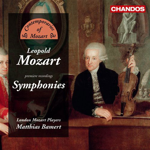 L Mozartsymphonies - London Mozart Playersbamert - Muziek - CHANDOS - 0095115149621 - 27 oktober 2008