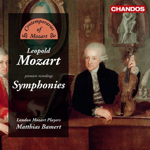Cover for London Mozart Playersbamert · L Mozartsymphonies (CD) (2008)