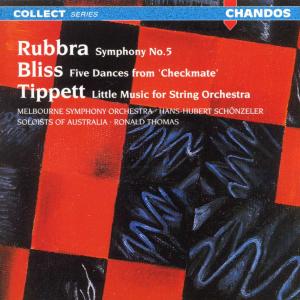 Cover for Melbourne Symphony O · Rubbra-Bliss-Tippett: Opere Orchestrali (CD) (1992)