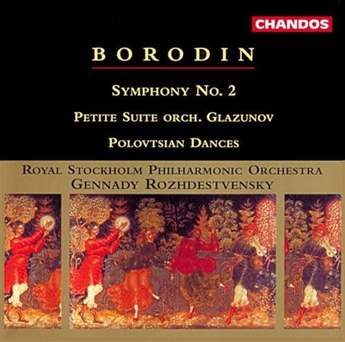 Symphony No.2 - A. Borodin - Musikk - CHANDOS - 0095115938621 - 25. september 1995