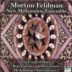 Cover for Morton Feldman · For Frank O'Hara Bass Clarinet (CD)