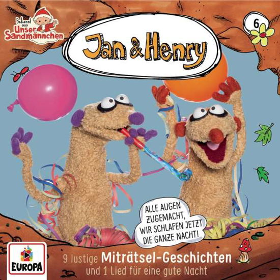 Cover for Jan &amp; Henry · 006/9 Lustige Miträtsel-geschichten Und 1 Lied (CD) (2018)