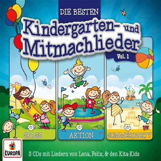 01/3er Box (die Besten Kindergarten-& Mitmachlied - Lena,felix & Die Kita-kids - Music - EUROPA FM - 0190759152621 - January 11, 2019