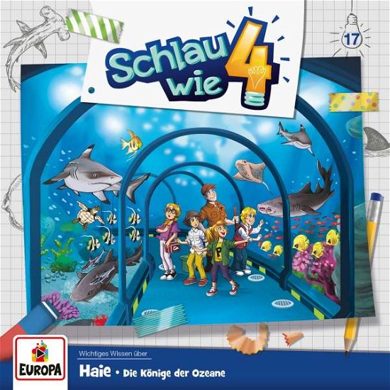 Cover for Schlau Wie Vier · 017/haie Die Konige Der Ozeane (CD) (2020)