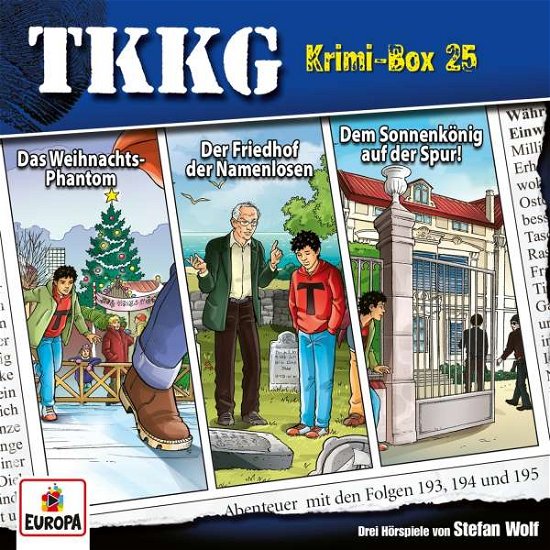Krimi-box 25 (Folgen 193,194,195) - Tkkg - Música -  - 0194397792621 - 9 de outubro de 2020
