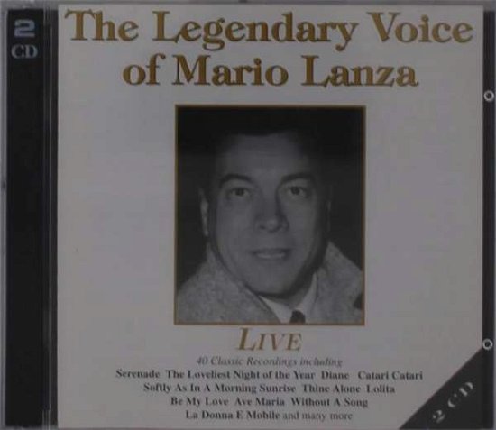 Cover for Mario Lanza · The Legendary Voice of Mario Lanza (CD) (2018)