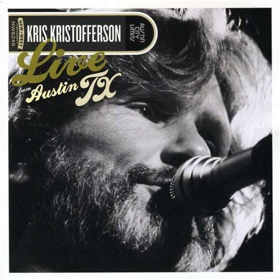 Cover for Kris Kristofferson · Live from Austin, Tx (CD/DVD) (2013)