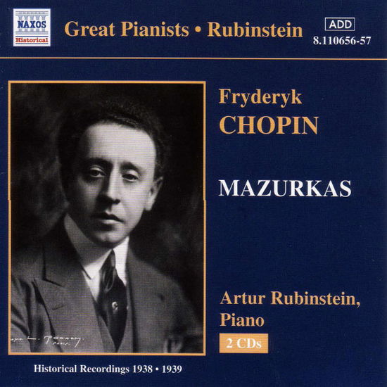 RUBINSTEIN-CHOPIN: Mazurkas - Artur Rubinstein - Muzyka - Naxos Historical - 0636943165621 - 2 stycznia 2001