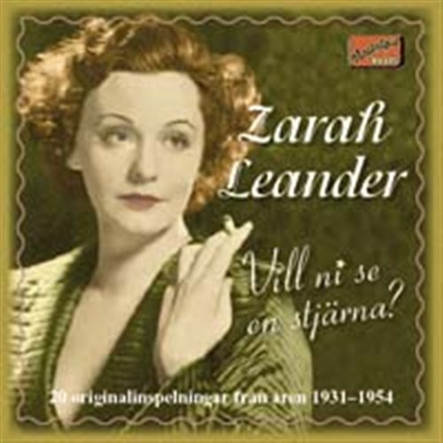 Cover for Zarah Leander · Vill Ni Se en Stjärna (CD) (2005)