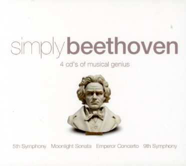 Simply Beethoven - Ludwig Van Beethoven - Musiikki - SIMPLY 4CD - 0698458243621 - perjantai 20. huhtikuuta 2007