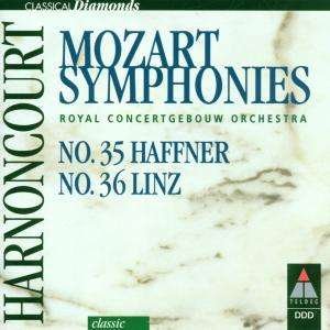 Cover for Harnoncourt · HARNONCOURT-MOZART-SYMPHONIES Nos.35 &amp; 36 (CD)
