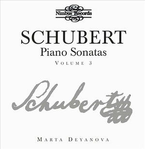 Piano Sonatas 3 - F. Schubert - Musik - NIMBUS - 0710357547621 - 30. december 1996