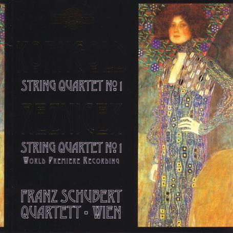 Cover for Eric Korngold · Korngold And Reznicek String Quartets - Schubert Quartet (CD) (2018)