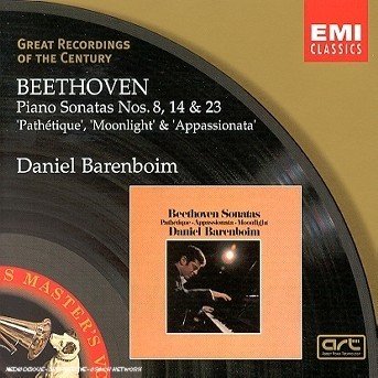 Cover for Daniel Barenboim · Beethoven: Piano Sonatas 8 14 23 (CD)