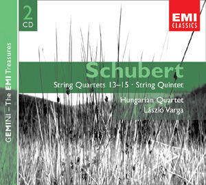 Cover for Franz Schubert · String Quintet; String Quartets Nos 13, 14 and 15 (CD) [Remastered edition] (2003)