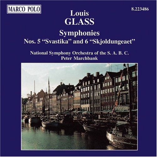 Cover for Glass / Marchbank / Nso of Sabc · Symphony 5: Swastika / Symphony 6: Skjoldungeaet (CD) (1994)