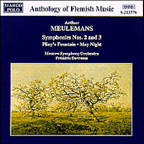 Cover for A. Meulemans · Symphonies No.2 &amp; 3 (CD) (1995)