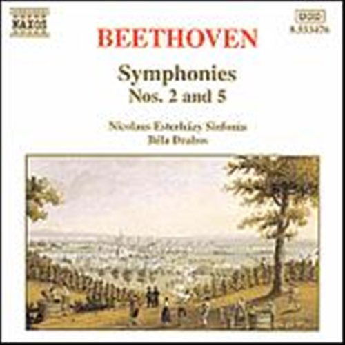 Symphonies 2 & 5 - Ludwig Van Beethoven - Musiikki - NAXOS - 0730099447621 - maanantai 24. marraskuuta 1997