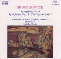 Cover for Shostakovich / Slovak / Czecho-slovak Rso · Symphonies 6 &amp; 12 (CD) (1994)