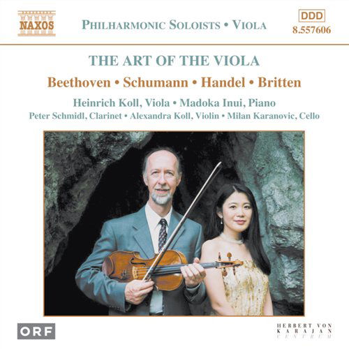 The Art Of The Viola - Kollinui - Music - NAXOS - 0747313260621 - April 27, 2009