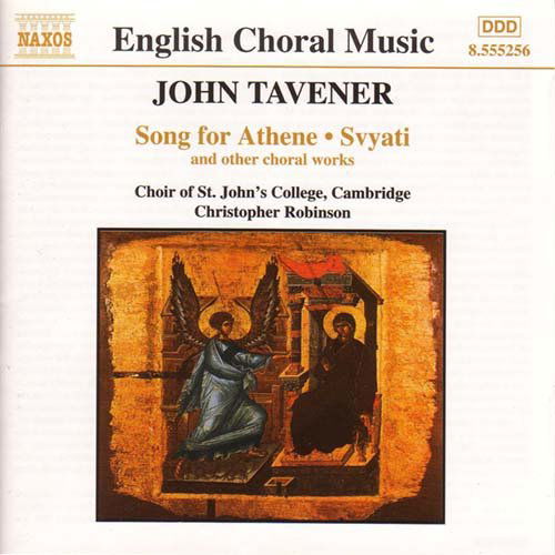 Cover for St Johns College Chrobinson · Classical - Song for Athene - Svyati and other Choral Works (CD) (2010)