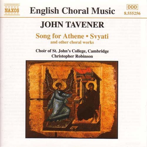 Cover for St Johns College Chrobinson · Tavenerchristmas Proclamation (CD) (2000)