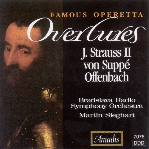 Cover for Famous Operetta Overtures / Va (CD) (2000)