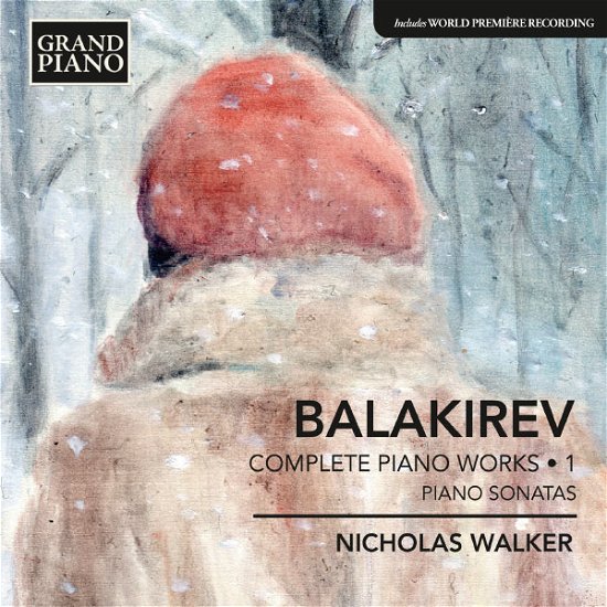 Cover for Balakirev / Walker,nicholas · Complete Piano Works 1 - Sonatas (CD) (2013)