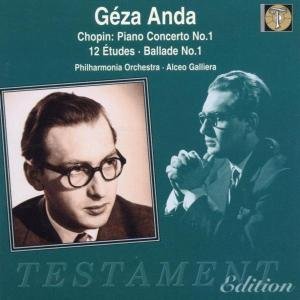 Anda Géza / Philharmonia / Galliera · Koncert 1 Etuder Bal Testament Klassisk (CD) (2000)