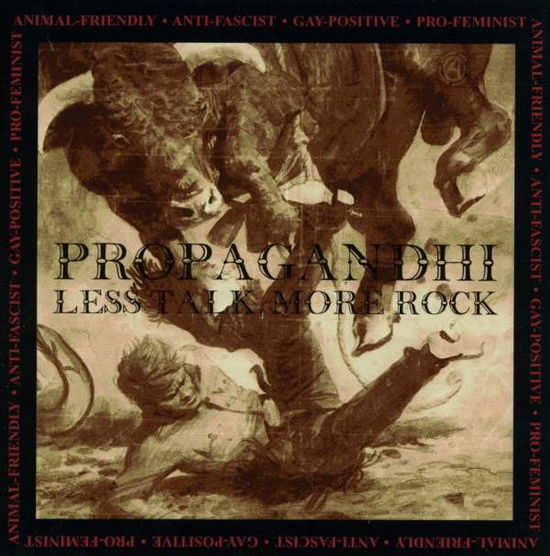 Cover for Propagandhi · Less Talk, More Rock (CD) (1996)