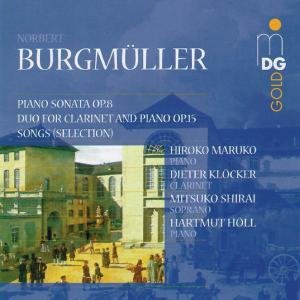 Cover for Burgmuller / Shirai / Klocker / Maruko / Holl · Piano Sonata, Duo for Clarinet &amp; Piano, Songs (CD) (2000)