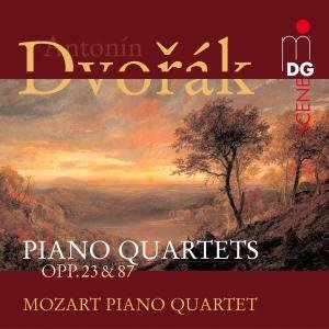 Cover for Dvorak / Mozart Piano Quartet · Piano Quartets Op 23 &amp; 87 (CD) (2003)