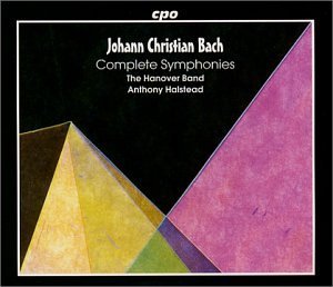 Cover for Bach,j.c. / Halstead / Hanover Band · Symphonies (CD) [Box set] (2002)