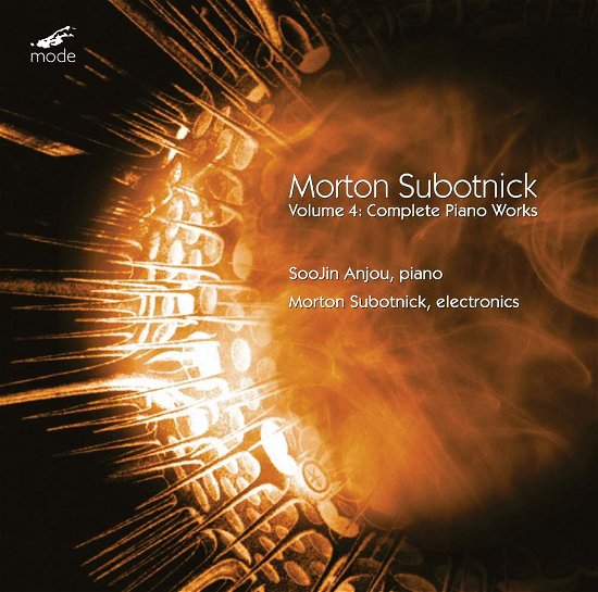 Cover for Anjou / Subotnick · Morton Subotnick: Complete Piano Works (CD) (2019)