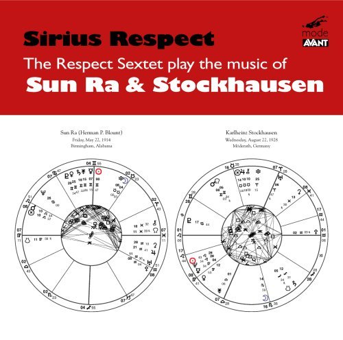 Cover for Respect Sextet · Sirius Respect: Plays Music Of Sun Ra &amp; Karlheinz Stockhausen (CD) (1990)