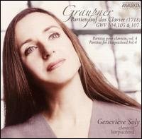 Cover for Genevieve Soly · Graupner / Partitas For Harpsichord (CD) (2005)