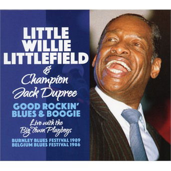 Live With The Bigtown Playboys 1986 & 89 - Little Willie Littlefield & Champion Jack Dupree - Musik - JSP - 0788065250621 - 17. september 2021