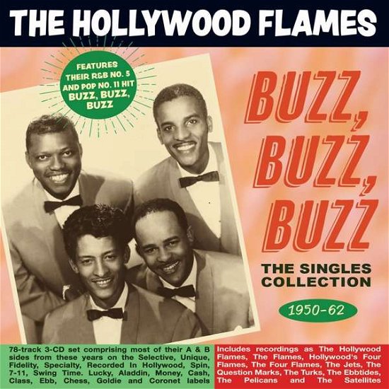 Buzz Buzz Buzz: The Singles Collection 1950-62 - Hollywood Flames - Muziek - ACROBAT - 0824046911621 - 3 december 2021