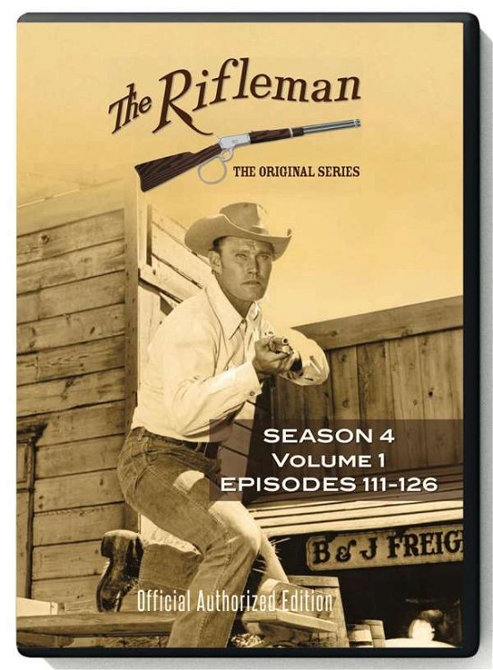 Cover for DVD · The Rifleman: Season 4 Volume 1 (DVD) (2017)