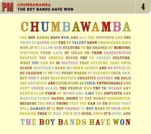 Cover for Chumbawamba · Boy Bands Have Won (CD) (1990)
