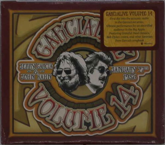 Cover for Garcia, Jerry &amp; John Kahn · Garcialive Volume 14: January 27th 1986 The Ritz (CD) (2020)