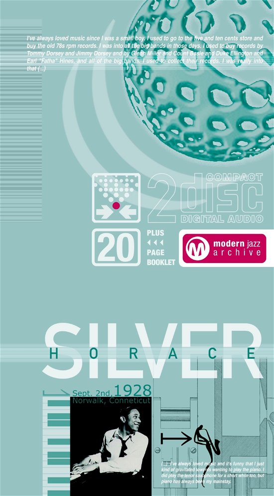 Cover for Silver Horace · Opus De Funk - Stop Time (CD)