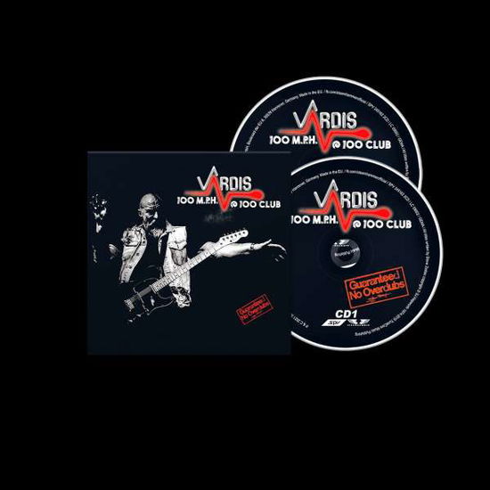 Cover for Vardis · 100m.p.h.@100club (CD) [Digipak] (2021)