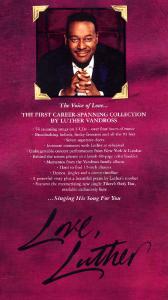 Luther Vandross · LOVE, LUTHER  (4 CDs / BOOKLET) (CD/BOK) [Box set] (2007)