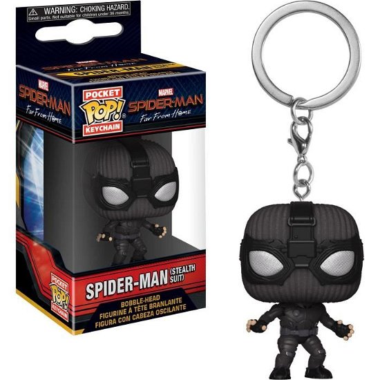 Pop Keychain: Marvel: S-M Ffh - Spider-Man (Stealt - Funko - Merchandise - Funko - 0889698393621 - 25. April 2019