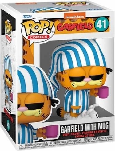 Garfield POP! Comics Vinyl Figur Garfield w/Mug 9 -  - Gadżety - Funko - 0889698801621 - 26 czerwca 2024