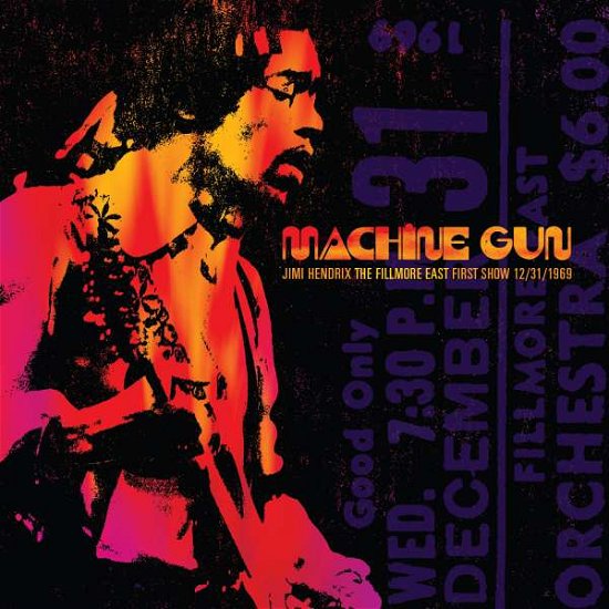 Cover for The Jimi Hendrix Experience · Machine Gun (CD) (2016)