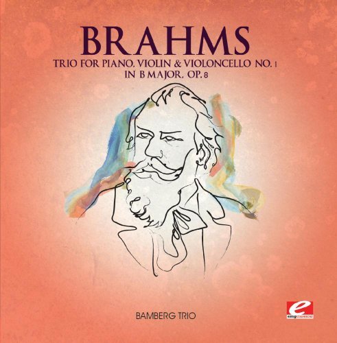 Trio Piano Violin Violoncello 1 In B Major - Brahms - Musikk - ESMM - 0894231576621 - 9. august 2013