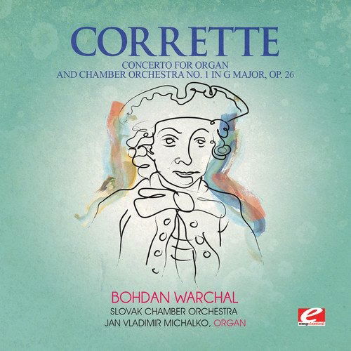 Cover for Correttemichel · Concerto For Organ &amp; Chamber Orch 1 In G Major (CD) (2013)