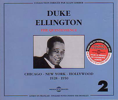 The Quintessence - Duke Ellington Vol.2 - Musiikki - FREMEAUX & ASSOCIES - 3448960223621 - perjantai 14. syyskuuta 2018